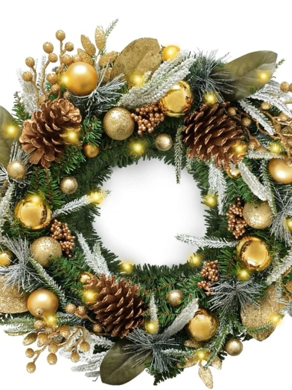 Eye catching Christmas wreath is 21inches, look great on a entrance door🦠